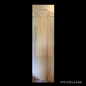 Lauren Conrad Cream Dress